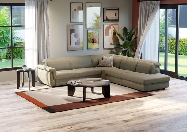 Natuzzi salon Curioso met relaxfunctie - 1